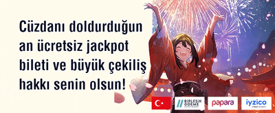 Hoş Geldin Bonusu promotion